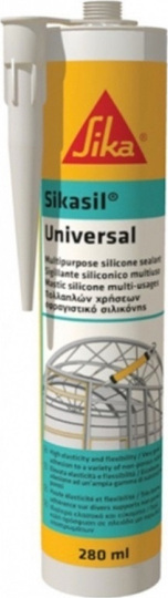 ΣΙΛΙΚΟΝΗ ΛΕΥΚΗ SIKASIL 280ml 1123Ε