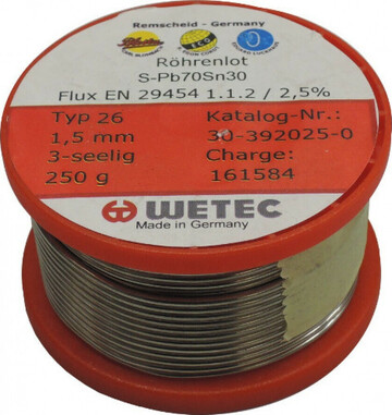 ΚΟΛΛΗΣΗ WETEC 0,100gr 1.5mm 1224Ε