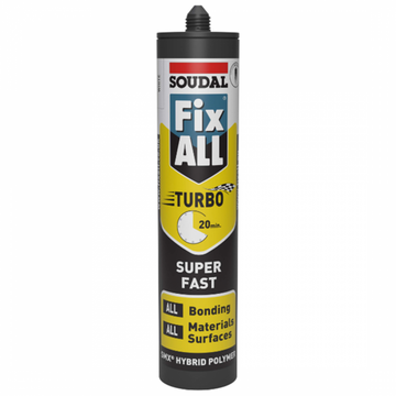 ΣΙΛΙΚΟΝΗ ΛΕΥΚΗ FIX ALL TURBO SOUDAL 290ML 0624E